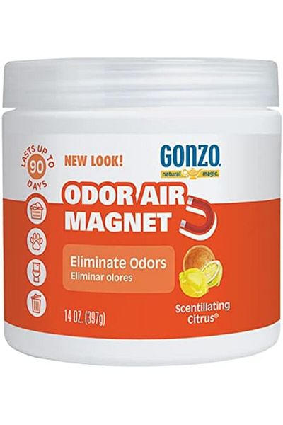 Gonzo Natural Magic Odor Air Magnet - Eliminates Odors from Closets, RV's, Rental Properties, Cars,