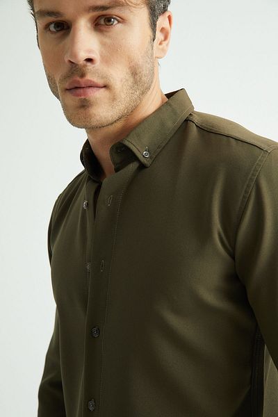 Redline Ανδρικό πουκάμισο - Flex Slim Fit, Μαλακός ιδρώτας, Απορροφητικό, Easy Iron BreathinG