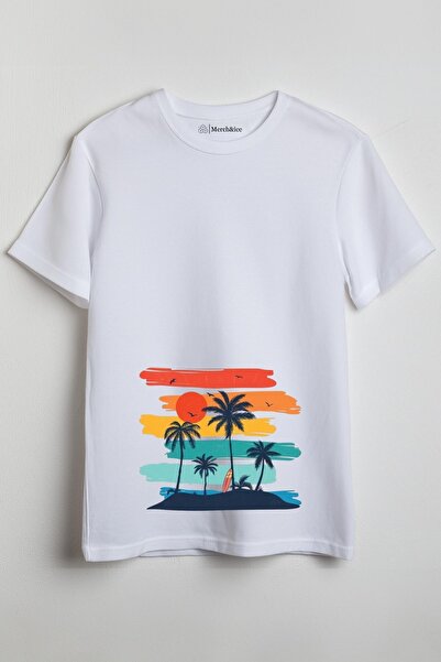 Merch&ice Šareni praznični Štampano unisex T-shirt