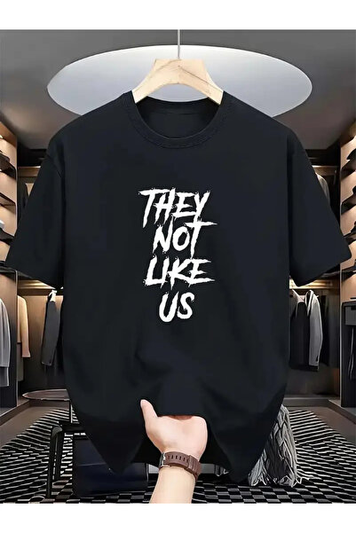 MANCY Tricou oversize unisex cu imprimeu They Not Like Us
