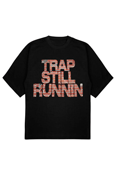 SVART WEAR Tricou TRAP STILL RUNNIN tricou supradimensionat
