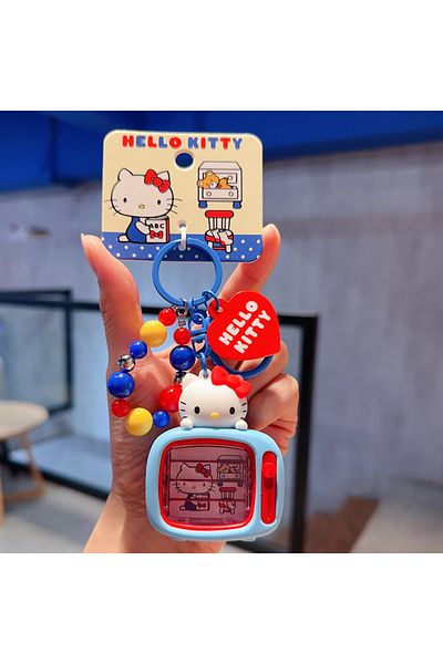 Miniso No Box J Sanrio Hello Kitty Keychain Girls Bag Pendant Kt Cat Cartoon Doll Toy Exquisite Key Chain K