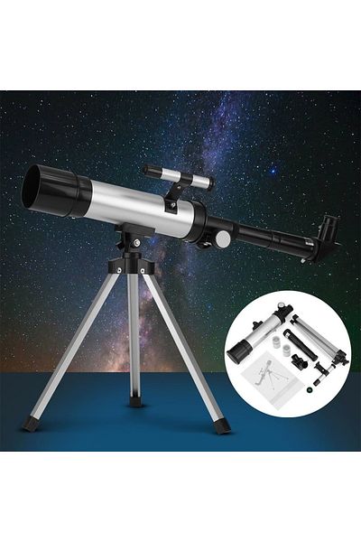 FOXMAG24 Astronomical telescope, 100 X, astrography, moon and planets, nature observations