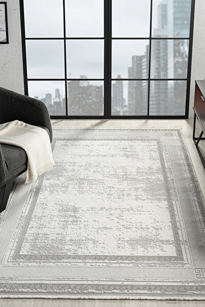 SerenitaHome Yıldız Collectıon Gri Mavi Krem Modern Ve Şık Oturma Odası Salon...
