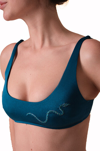 sogliola Bikini Takımı | Retro Stil, Ayarlanabilir Askılar, Çıkarılabilir Kaplı Yüzücü Bikini Takımı