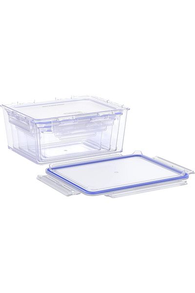 Generic Cosmoplast Lock2Go 4-Pcs. Set of Food Storage Containers with Lids 300, 600, 900, 1200 ml