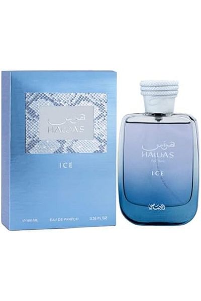 Rasasi Hawas Ice Eau De Parfum For Men, 100ml