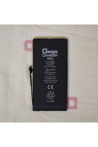 Gadgets Connection Replacement Battery for Apple iPhone 12 Mini in Black