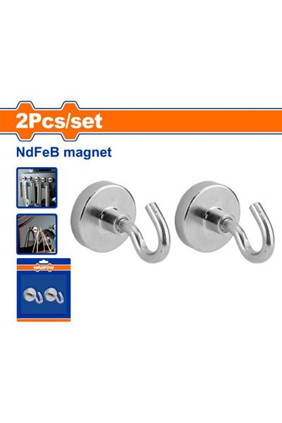 Generic WADFOW Magnetic Hook 2-Pieces Set, 32 mm Diameter