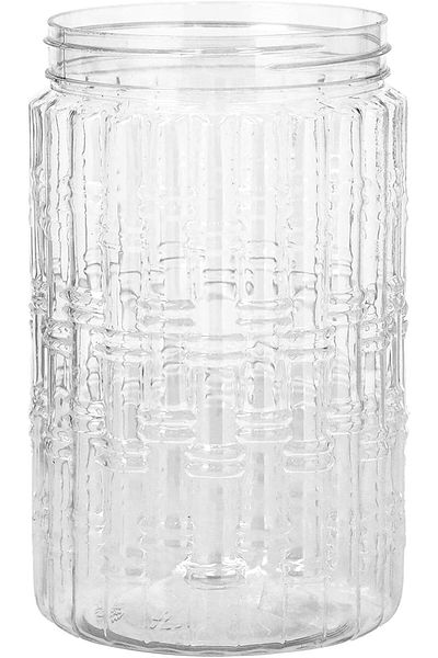 Generic Royalford RF10073 Christy Clear Canister 300ML - Portable & Stackable Design | Transparent Body wit