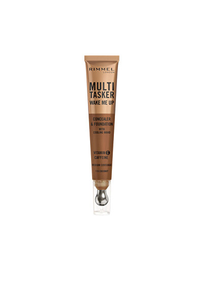 RIMMEL LONDON Multitasker Wake Me Up Concealer Und Make-up-basis #warm Coconu...
