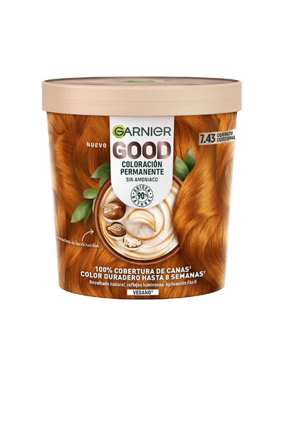 Garnier Good Permanente Farbe #7.43 Kurkuma-kupfer 217 ml