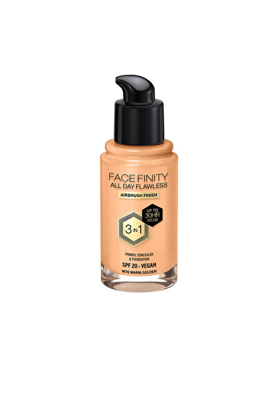 Max Factor Facefinity All Day Flawless 3 In 1 Foundation #w76-warm Golden Max...