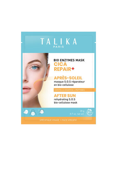 Talika Bio Enzymes Mask Cica Repair+ After Sun Ultra-beruhigende Sos-reparatu...