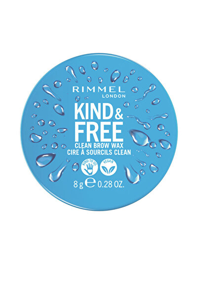 RIMMEL LONDON Kind &amp Free Sauberes Brauenwachs #001-klar 8 gr
