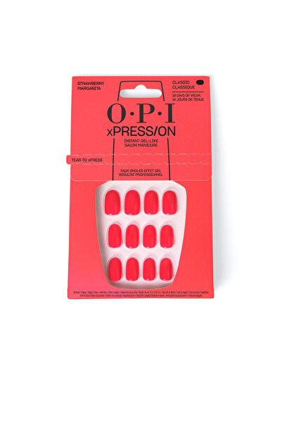 OPI Xpress/on Künstliche Nägel Iconic Shades #strawberry Margarita 30 Stück