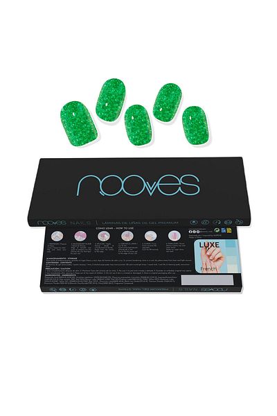 Liu Jo Gafas Gel-nagelblätter Jade Glitter Glam #glitter Green 20 St