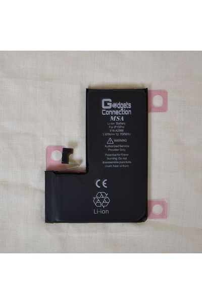 Gadgets Connection Replacement Battery for Apple iPhone 15 Pro in Black
