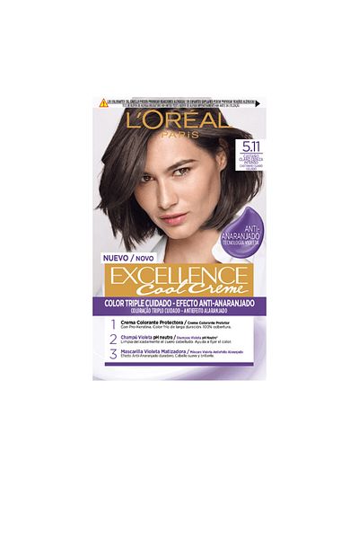 L'Oreal Paris Excellence Cool Farbstoff #5.11-helles Intensives Aschebraun L'Oréal Paris 192 ml