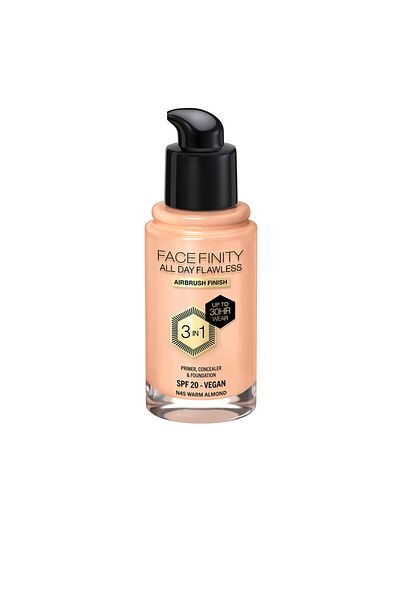 Max Factor Facefinity All Day Flawless 3 In 1 Foundation #n45-warme Mandel Max Factor 30 ml