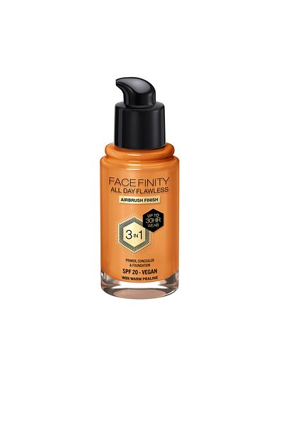 Max Factor Facefinity All Day Flawless 3 In 1 Foundation #w89-warme Praline 30 ml