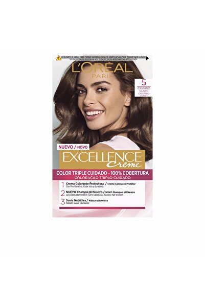 L'Oreal Paris Excellence Creme Tinte #5-kastanie Hell L'Oréal Paris 192 ml