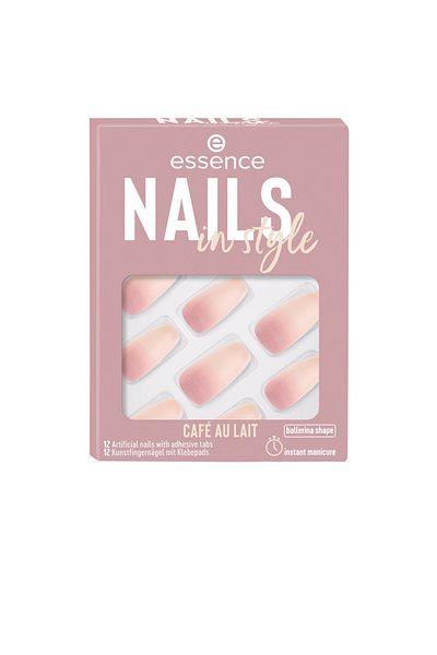 Essence Nails In Style Kunstnägel #16-café Au Lait 12 Stk