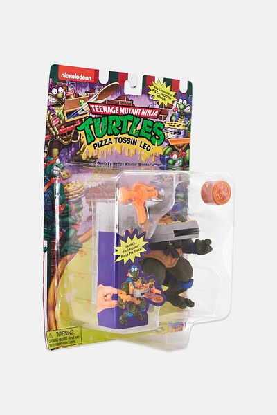 Teenage Mutant Ninja Turtles Playmates Pizza Tossin Leo Figure