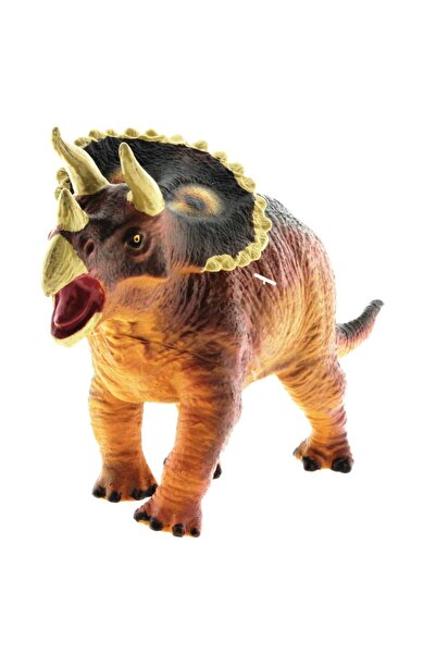 MEGA Yumuşak Plastik Dinozor Figür - Triceratops