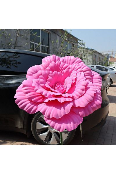 Choice rose red Artificial Peony Wedding Party Decoration Large Flower Show Props Fake Flowers DIY Flower B