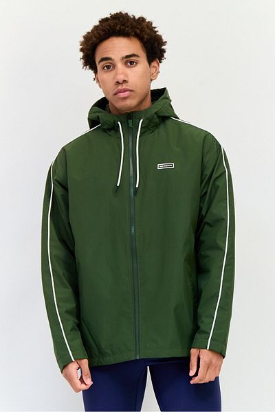 New Balance Men Sportswear Fit Hooded Training Jackets, Green