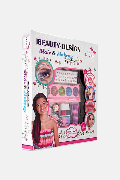 Lukky Beauty-design Hair And Make-up Set