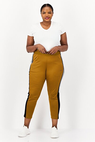 adidas Women Plus Size Outdoor Sweatpants, Brown