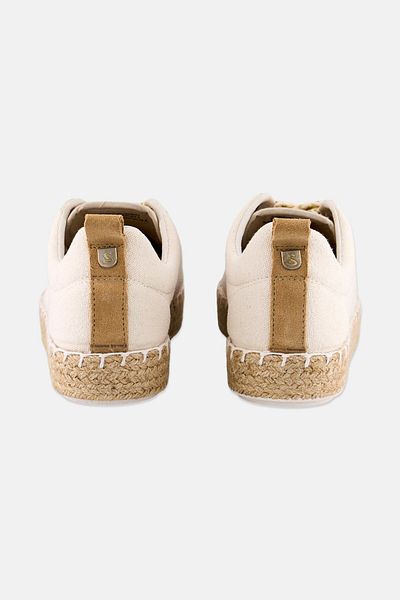 Salsa Women Espadrilles Lace Up Casual Shoes, Off White
