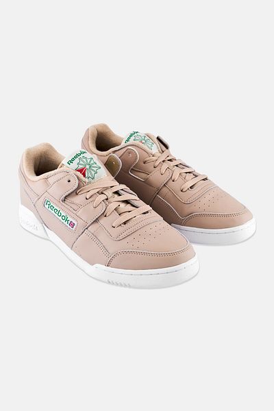 Reebok Men Workout Plus Vintage Training Shoes, Beige