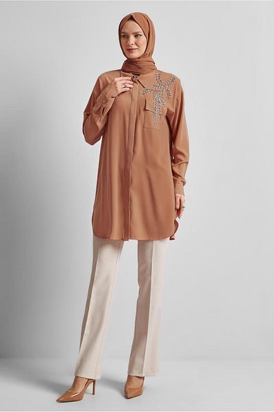 Alvina Stone Printed Tunic 45456