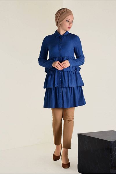 Alvina Layered Tunic 4632 - Σχέδιο Flounced