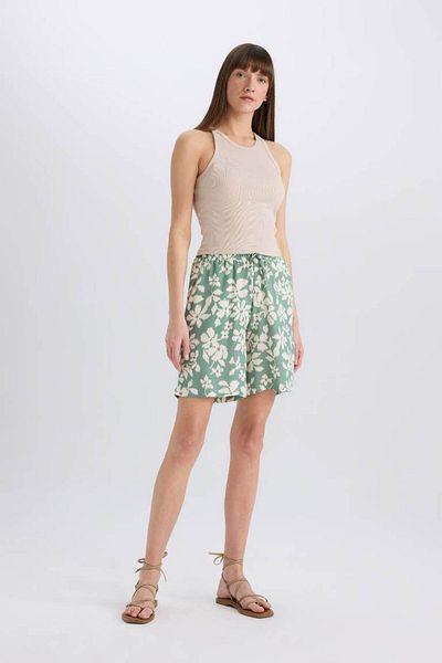 DeFacto Green Women's Shorts L7411Az/Gn1041