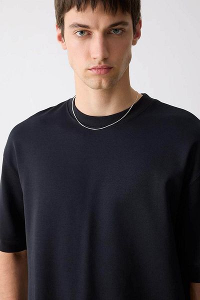 DeFacto Black Men's T-Shirt B4844Ax/Bk81