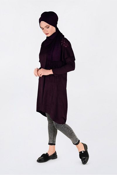 Alvina Embroidered Shoulder Tunic 4777
