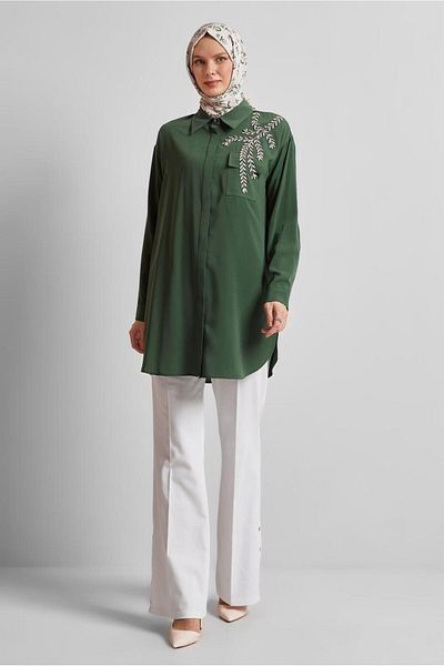 Alvina Stone Printed Tunic 45456