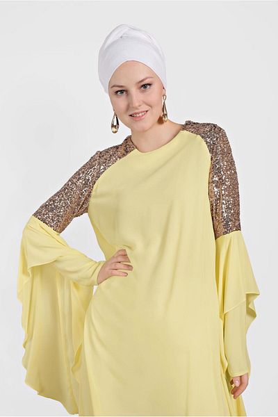 Alvina Pul Payet Asymetric Cut Chiffon Tunic 4254