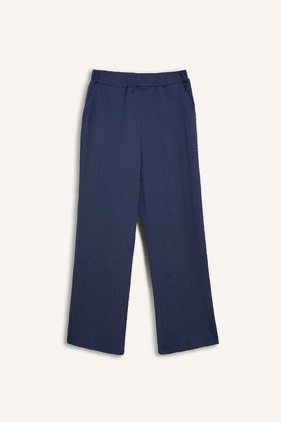 DeFacto Παντελόνι Relax Fit Wrinkled E3436AX25SM