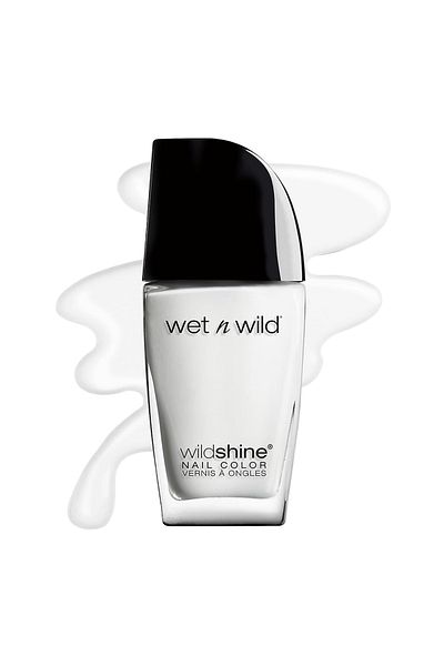 WET N WİLD wet n wild Shine Nail Color, French White Creme, 0.41 Fluid Ounce