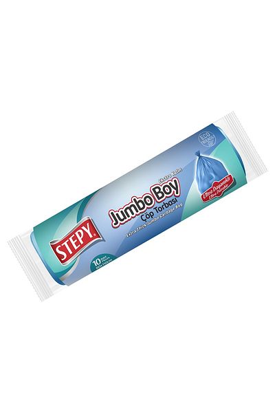 STEPY Extra Thick Premium Jumbo garbage plastic bag 20pc