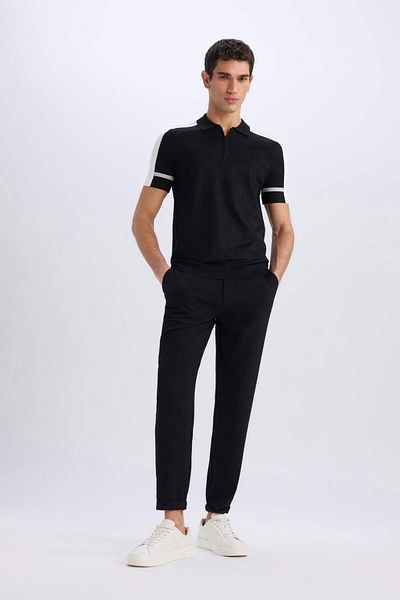 DeFacto Jogger Zippered Leg Summer Fabric Trousers E4779Ax25Sm