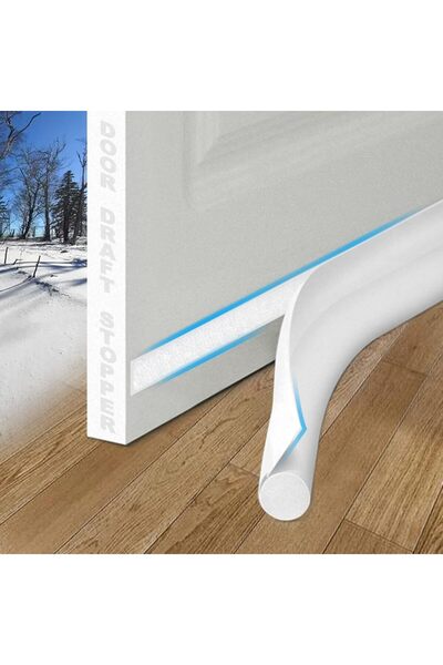 Generic MAXTID Under-Door Draft Stopper, White, 91 cm