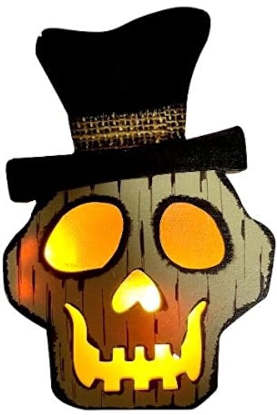 Party Magic زينة هيكل عظمي للهالوين مع إضاءة