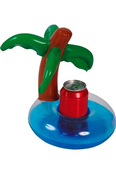 Fiestas Guirca Inflatable palm tree cup holder, 20x26 cm