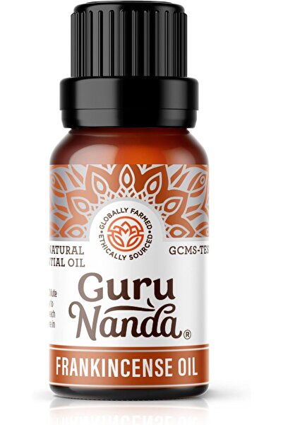 GuruNanda زيت اللبان العطري النقي والطبيعي 100%، 0.5 أونصة
